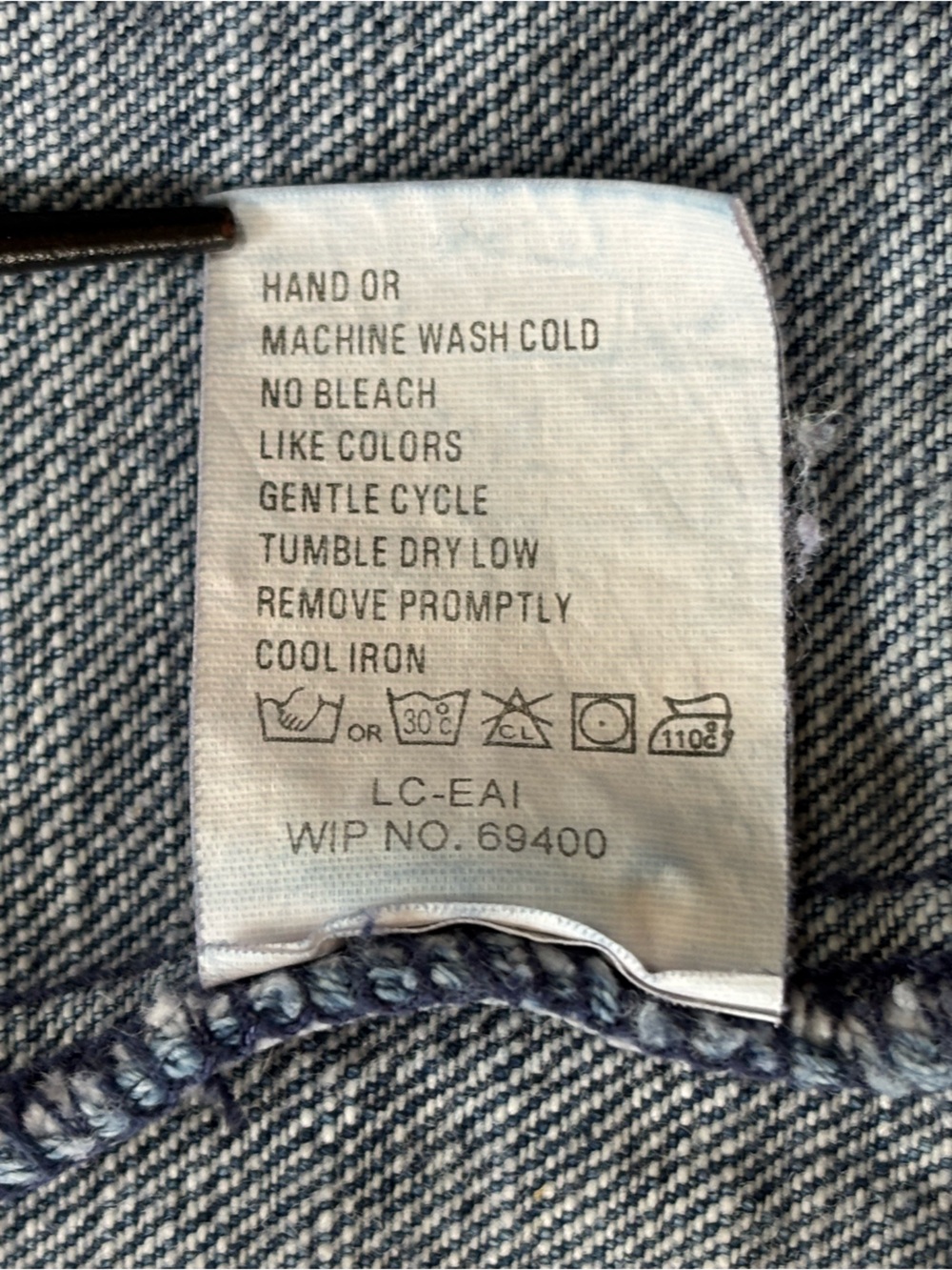 Woolrich Vintage Denim Jumper - Picture 12 of 12